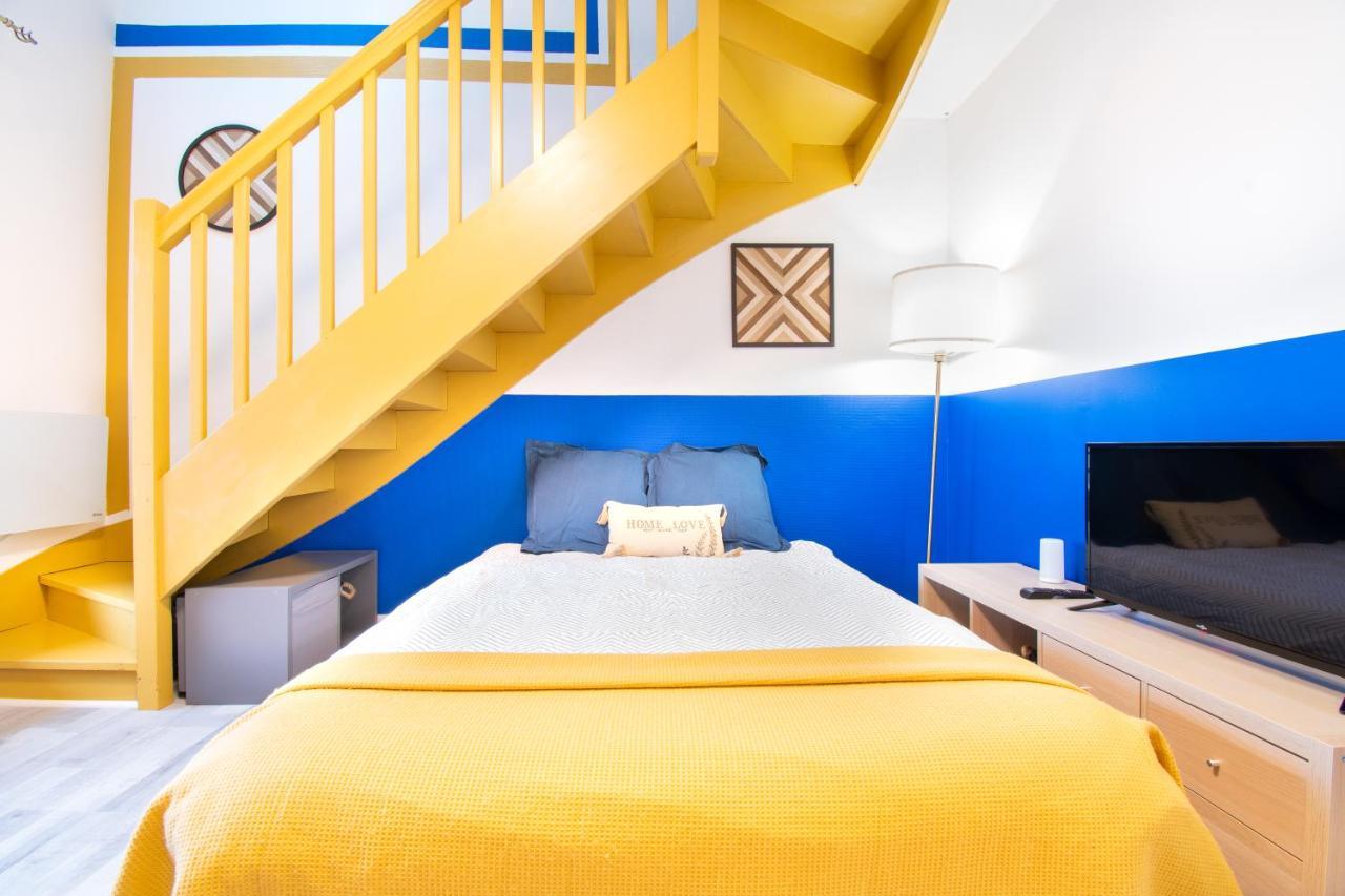 Charmant T2 Sur Ile De Nantes Avec Parking Et Balcon Exterior foto